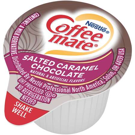 Nestle Salted Caramel Chocolate Single Serve Liquid Creamer .375 oz., PK200 00050000771974U